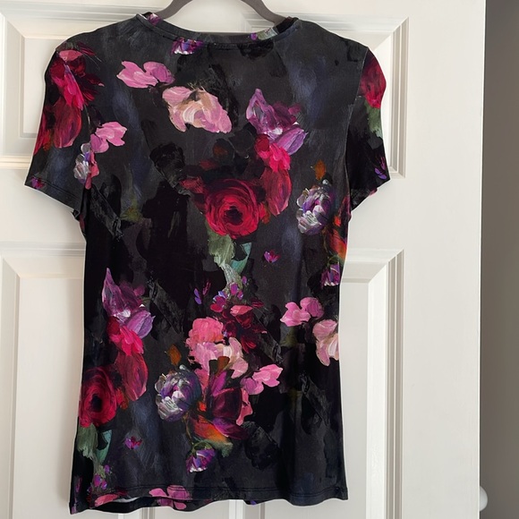 Ted Baker Size 2 floral print top - Picture 2 of 2
